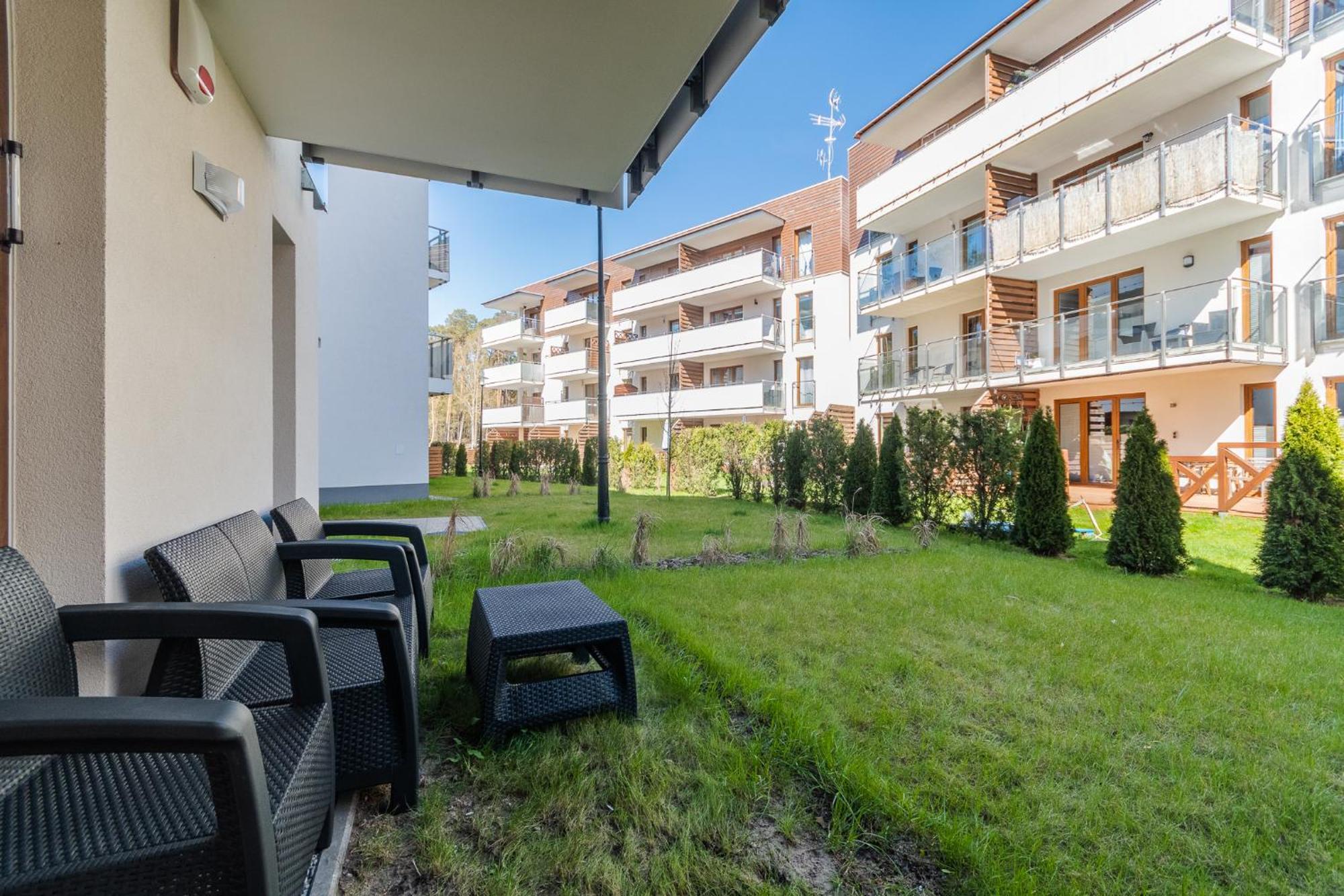 Apartamenty Mierzeja - Stegna Park Studio, 500 M Od Plazy Exterior foto